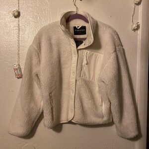 Fabletics S Tahoe Teddy coat white